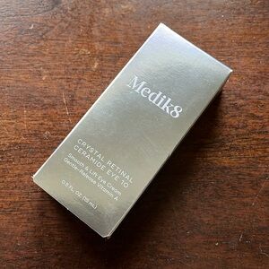 Unopened Medik8 Crystal Retinal Ceramide Eye 10 cream 15 ml new sealed. .5 fl oz